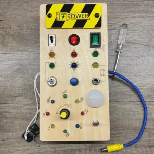 Recibido el Tablero de Actividades Montessori con Luces LED del cliente B***n.