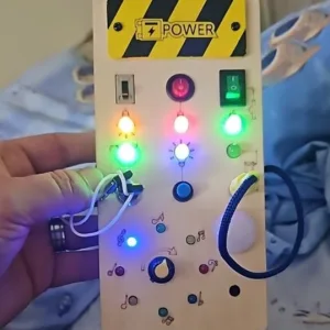 Recibido el Tablero de Actividades Montessori con Luces LED del cliente J***y.