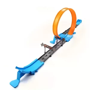 coche de juguete catapulta, pista de carreras