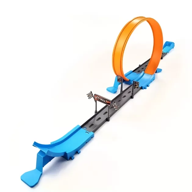 coche de juguete catapulta, pista de carreras
