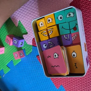 Recibido Juego de Bloques de Construcción de Expresiones con Campana del cliente S****n.