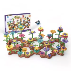 juguete de jardín, juguete de jardín de flores