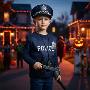 Disfraz de Policía Traje de Fiesta para Niños