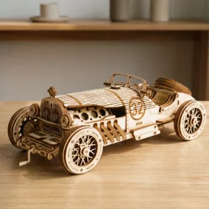 3d wooden puzzle, car building blocks