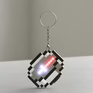 pixel keychain