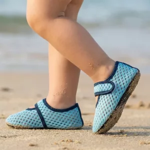 Primeros zapatos para caminar de niño, zapatos acuáticos descalzos y transpirables para la playa