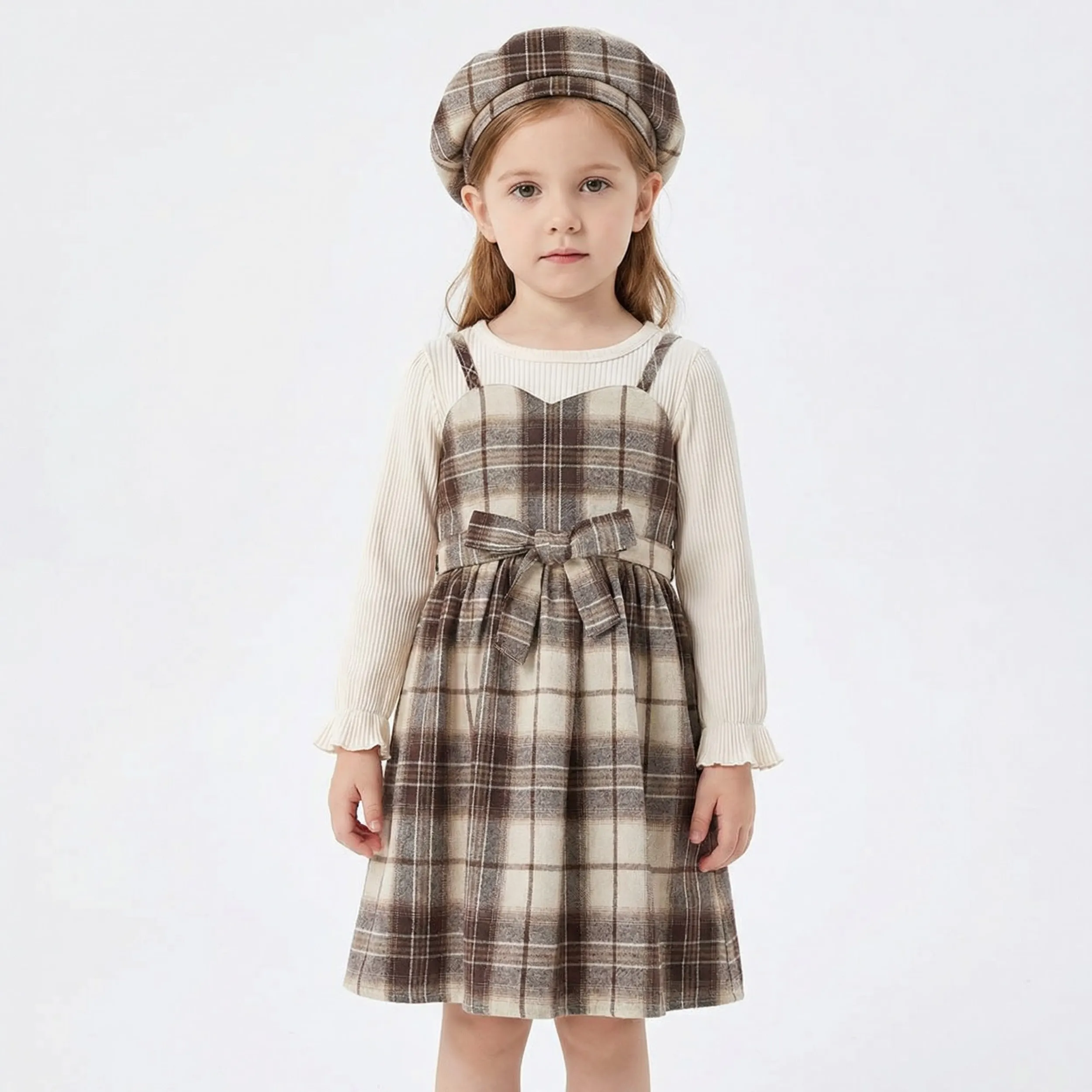 fake two piece dress