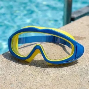 Gafas de natación ergonómicas antivaho de gran ángulo para niños