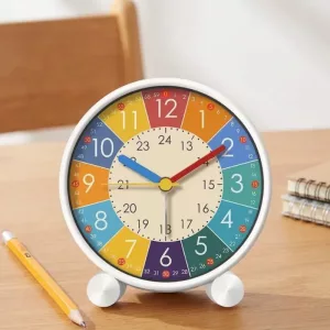 Reloj Despertador de Escritorio Colorido para Niños