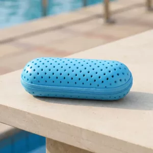 Estuche para gafas de natación caja de almacenamiento perforada