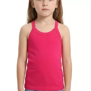 Camiseta sin mangas de algodón de verano para niños