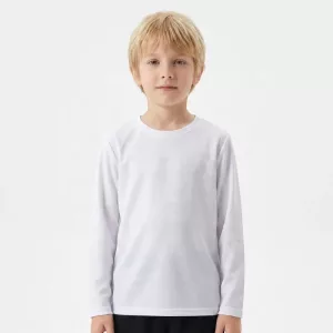 Camiseta de manga larga de secado rápido para niños