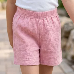 Pantalones cortos casuales de algodón para niños