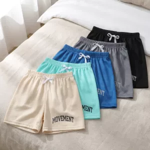 5 pantalones cortos deportivos de secado rápido para niños