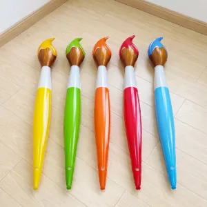 Set de 5 globos gigantes con forma de pincel para fiestas
