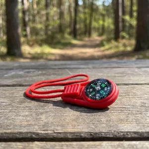 Mini brújula de bolsillo de juguete para niños